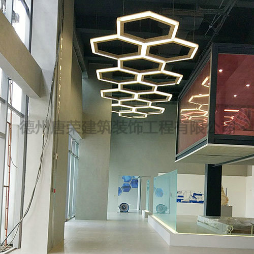 寧波電廠(chǎng)參觀走廊案例